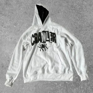 Crawler Hoodie White